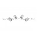 Bouchons de valves Dinan noir, argent ou gunmetal