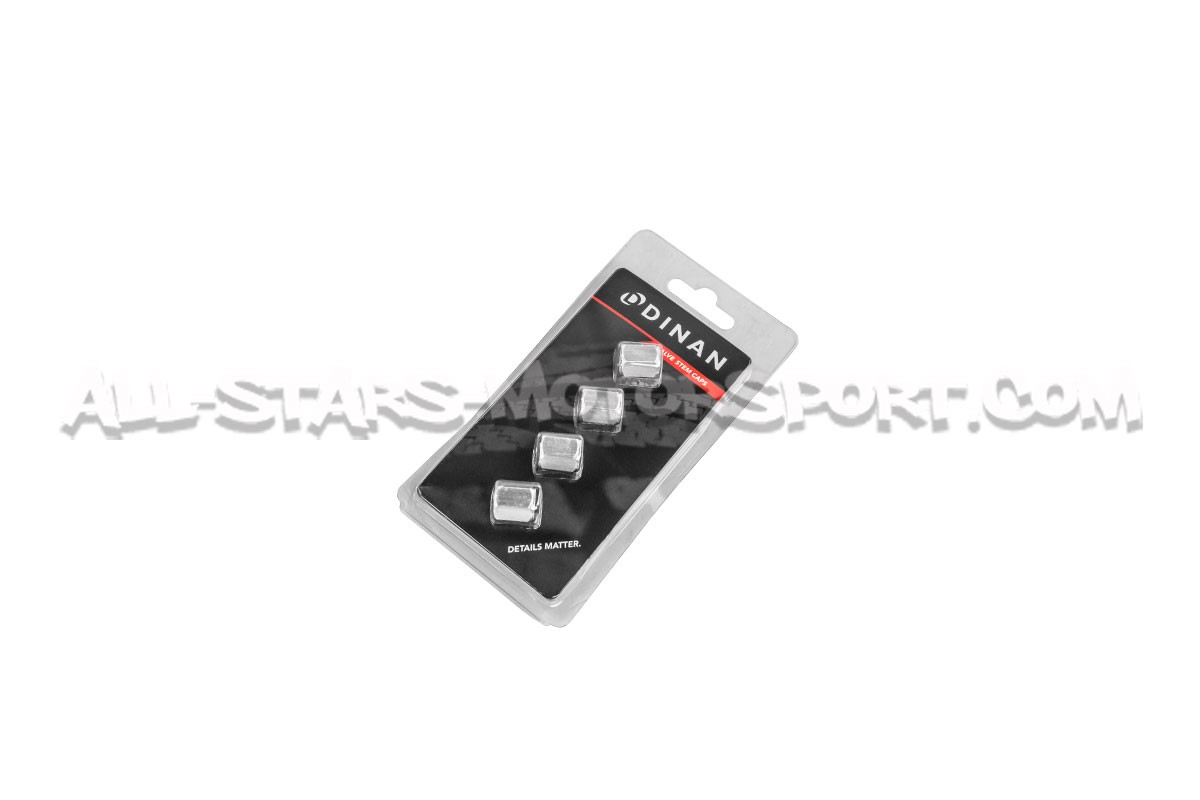 Dinan Valve Stem Caps Silver, Black or Gunmetal