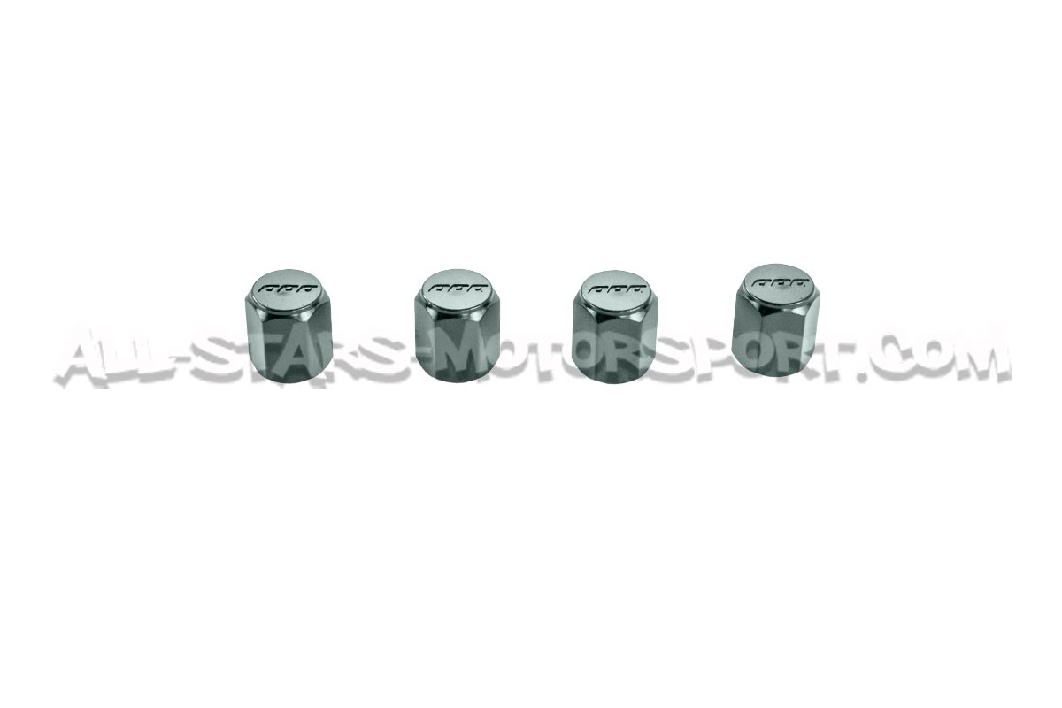 Bouchons de valves APR noir, argent ou gunmetal