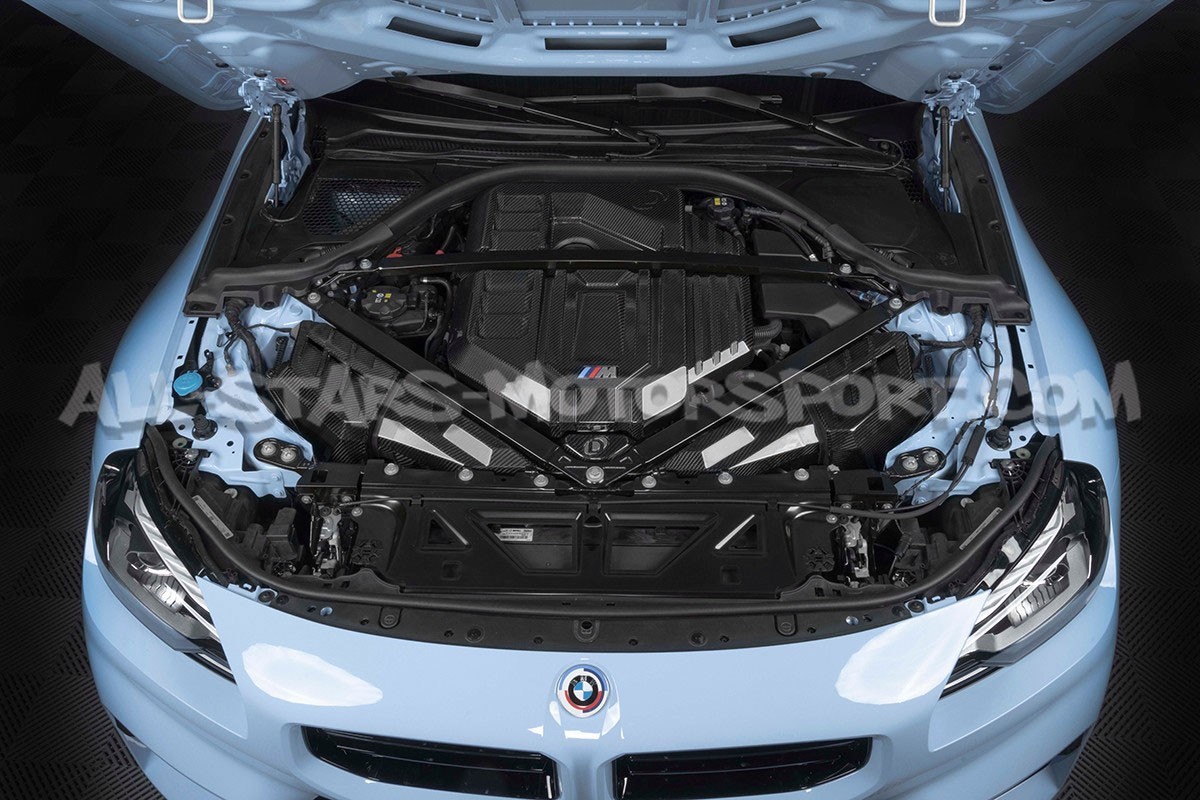 Tapa de motor de fibra de carbono Dinan para BMW M3 G80 / M4 G8x / ...