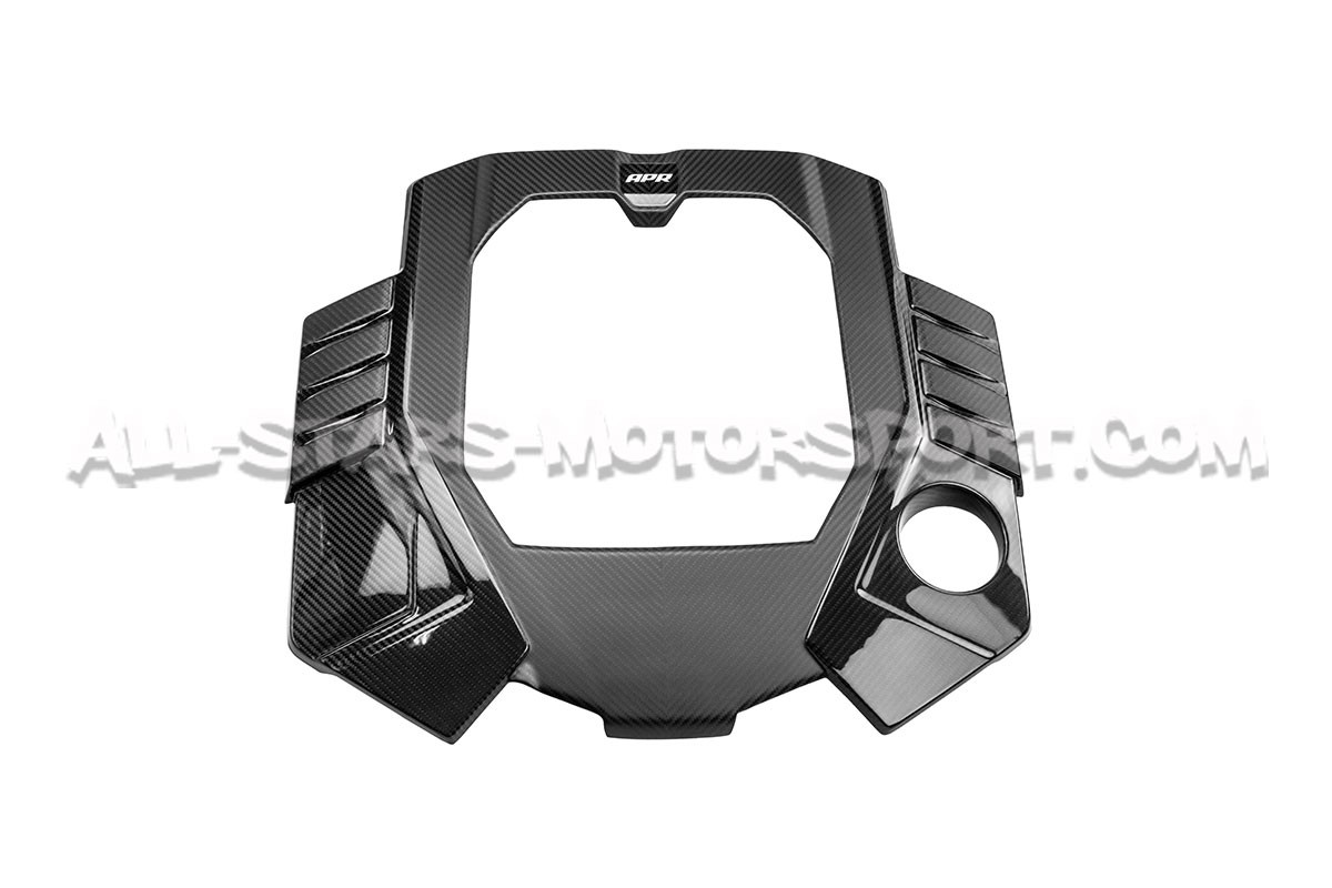 Tapa de motor de fibra de carbono APR para Audi RS6 C8 / RS7 C8