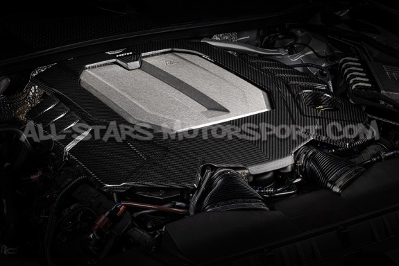 Tapa de motor de fibra de carbono APR para Audi RS6 C8 / RS7 C8