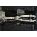 Tubo de escape Y-Pipe HKS descatalizado y sin resonador para Nissan...
