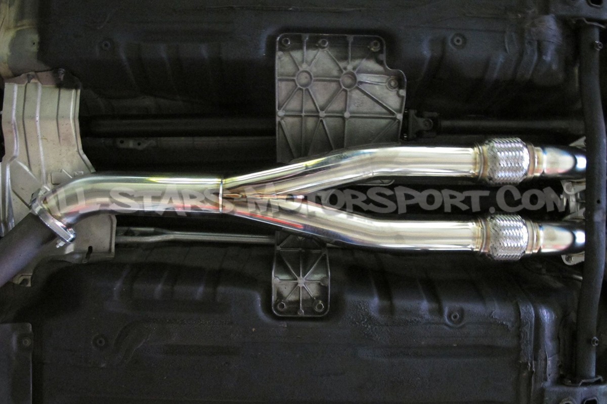 Tubo de escape Y-Pipe HKS descatalizado y sin resonador para Nissan...