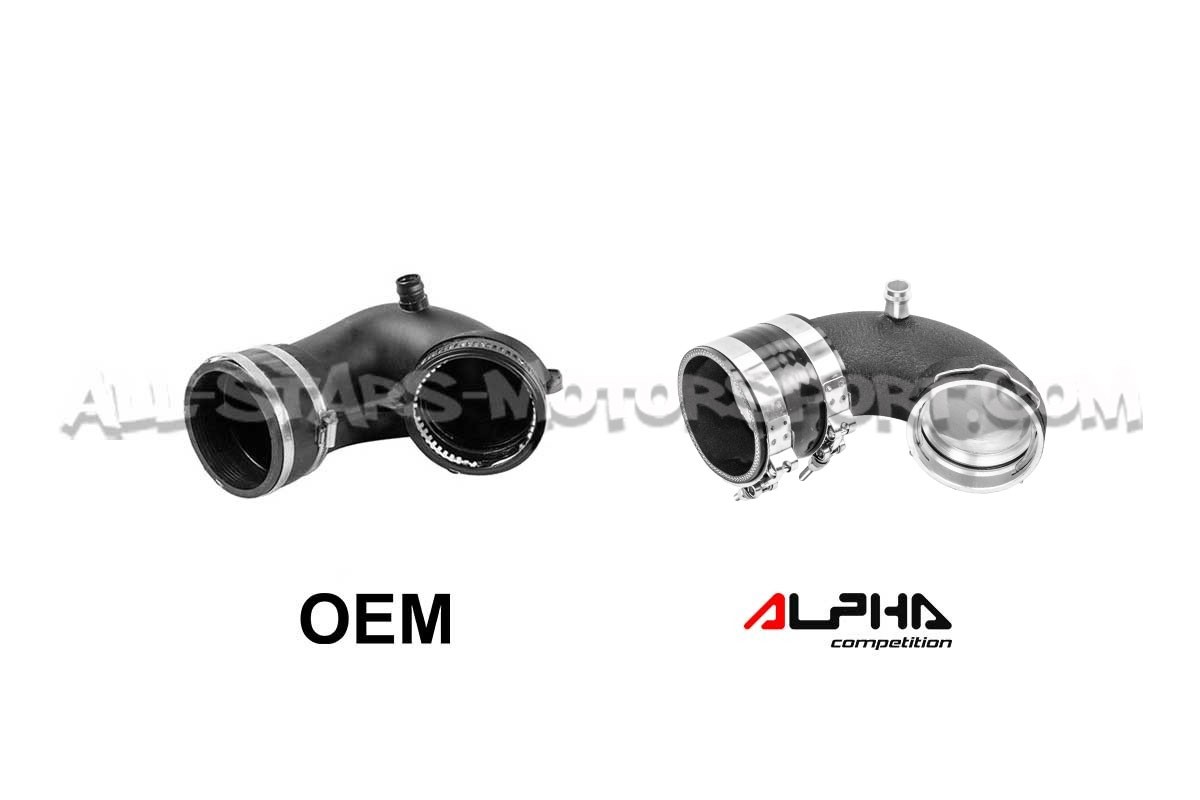 Tubes d'échangeur J Pipe Alpha Competition pour BMW M3 F80 / M4 F8x...