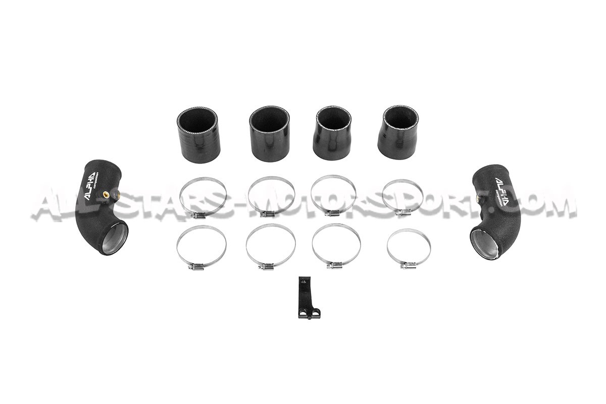 Tubes d'échangeur / charge pipes Alpha Competition pour BMW M5 F10 ...