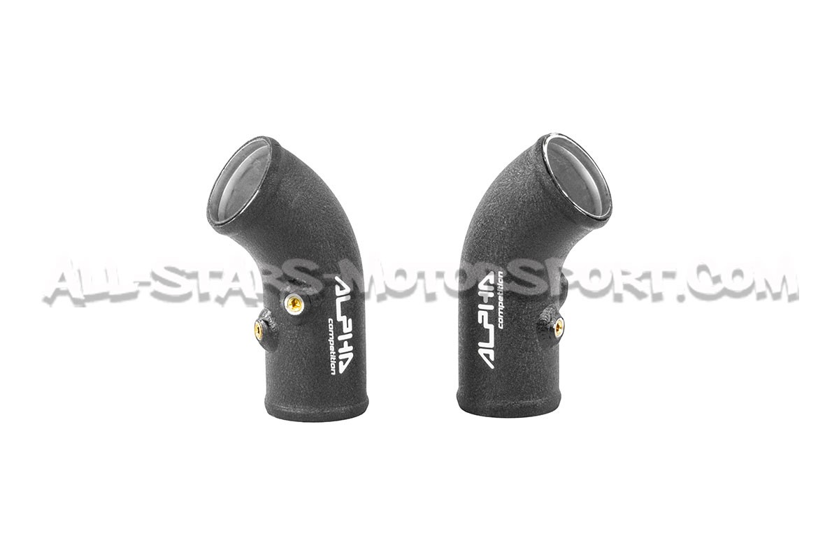 Tubos de intercambiador / charge pipes Alpha Competition para BMW M...