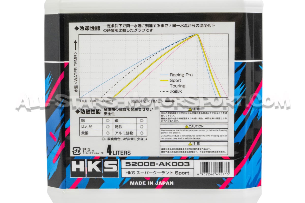 Liquide de refroidissement HKS Super Coolant Sport / Racing Pro