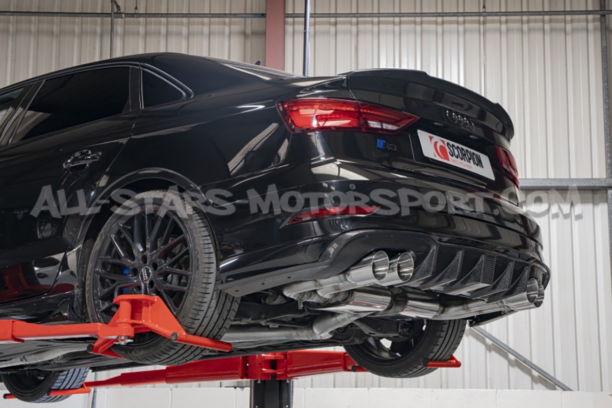 Escape Scorpion para Audi S3 8V Sedan