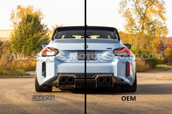 Suppression de réflecteurs catadioptres arrières Acexxon pour BMW M...