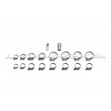 Durites de refroidissement silicone Forge pour Renault Clio 3 RS