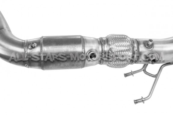 Downpipe avec cata sport et suppression de GPF Scorpion pour Golf 8...