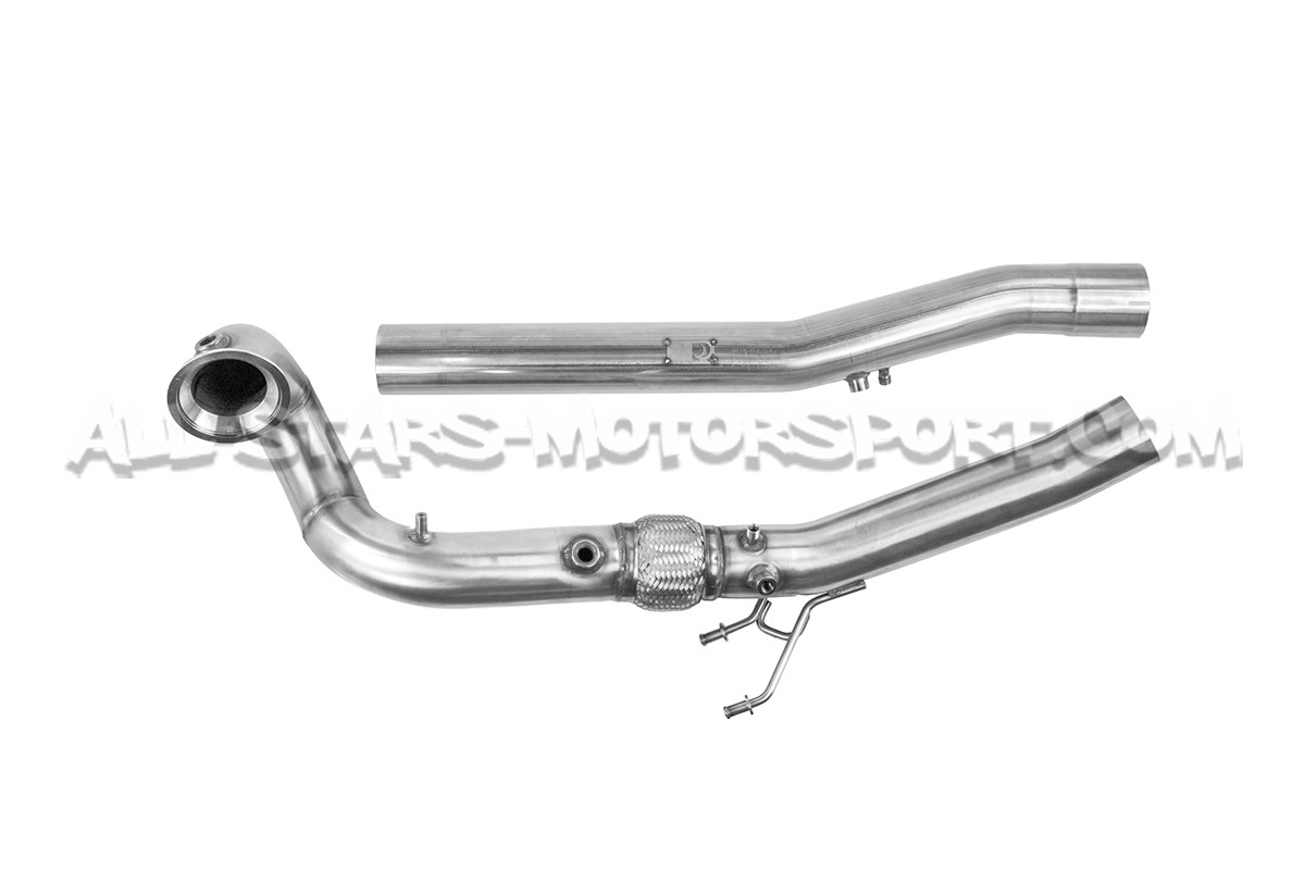 Downpipe descatalizada / supresion FAP Scorpion para Golf 8 R / S3 ...