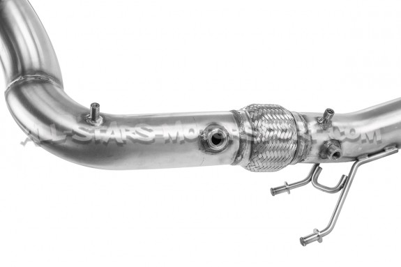 Downpipe decata avec suppression de GPF Scorpion pour Golf 8 R / S3...