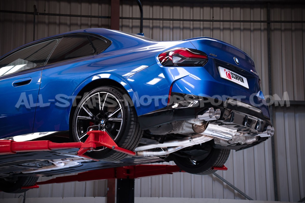 Escape GPF back Scorpion para BMW 240i G42