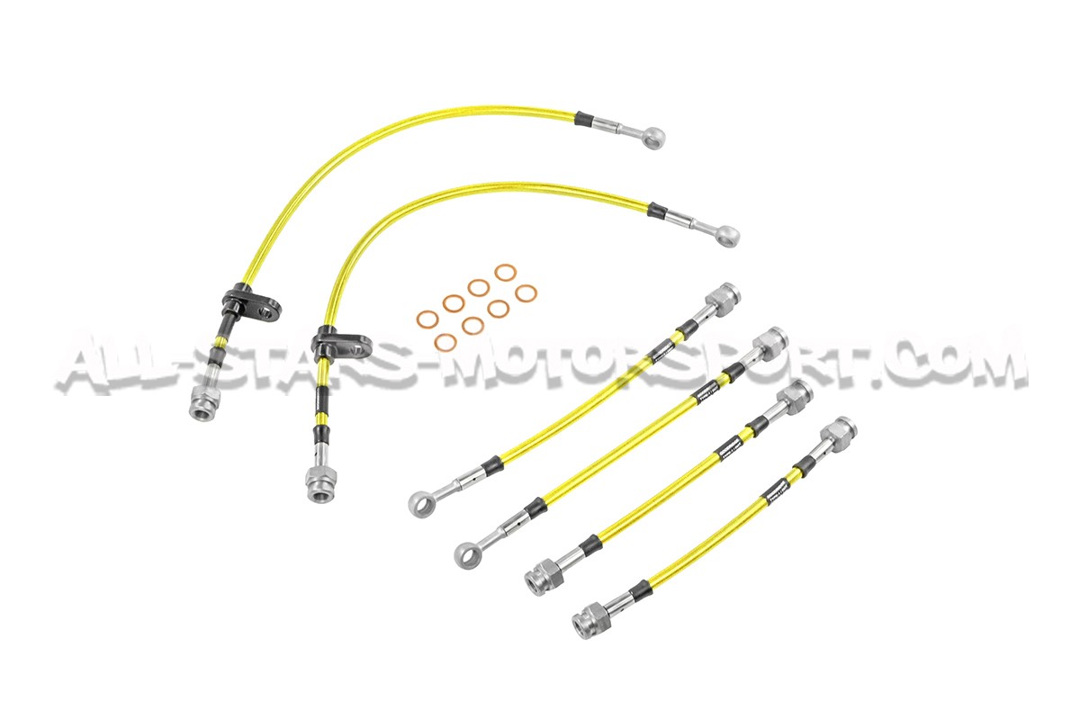 Latiguillos de freno metalicos Goodridge para Suzuki Swift Sport ZC33S
