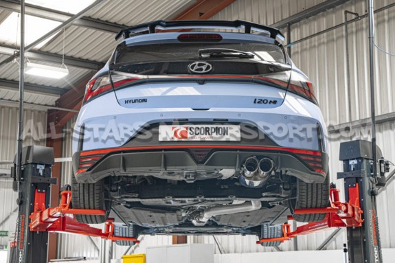 Hyundai I20N Scorpion GPF Back Catback