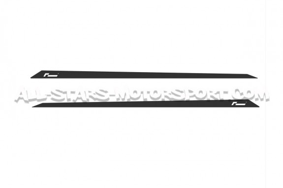 Adhesifs lateraux Racingline argent ou noir
