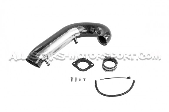 Tube d'entrée de turbo carbone Eventuri pour Honda Civic Type R FL5
