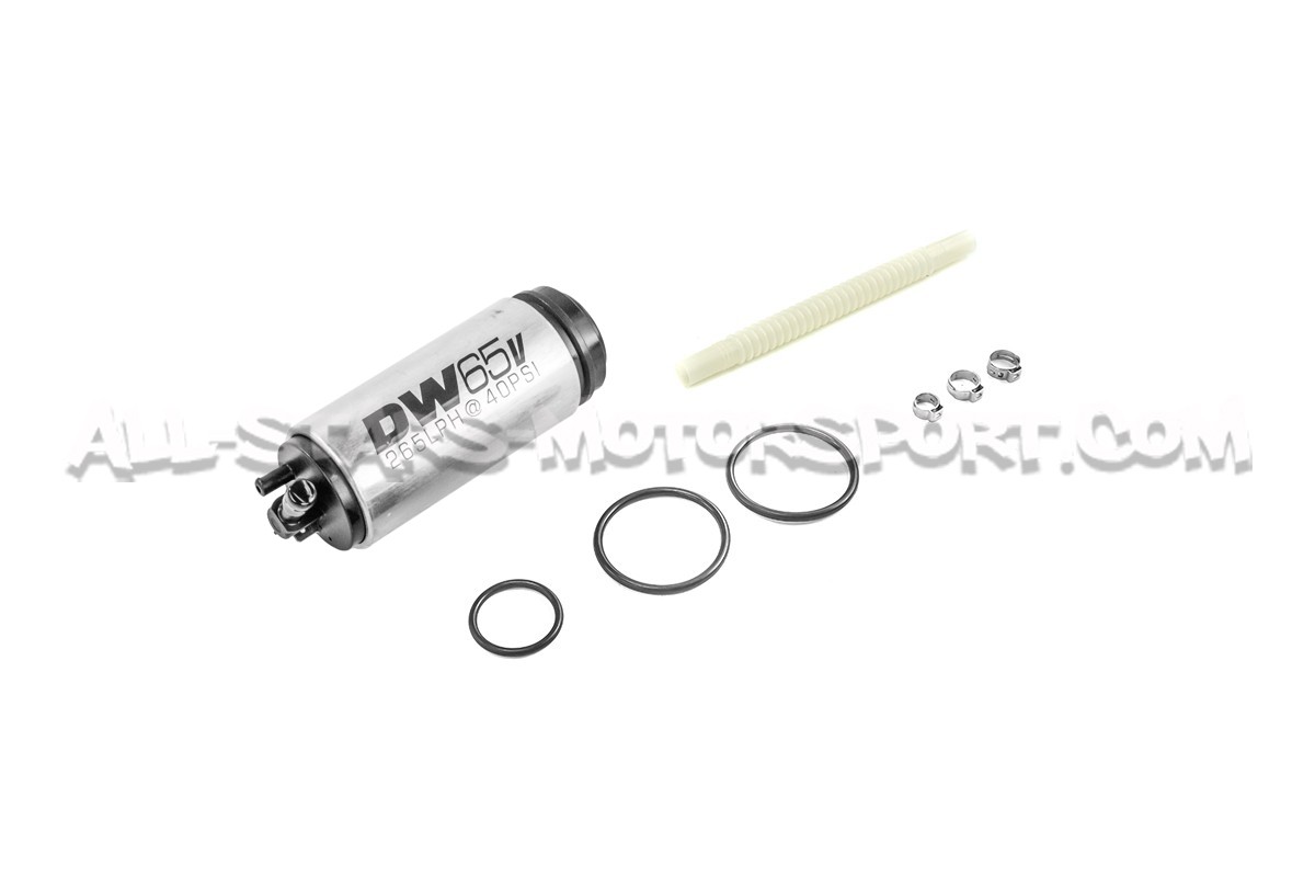Pompe a essence Deatschwerks DW65V 265lph ou DW300 340lph pour Audi S3 8P / TTS 8J / Golf 6 R 4WD