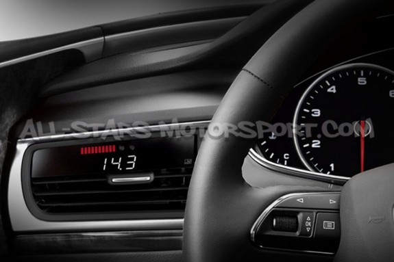 Reloj digital P3 Gauges para rejilla de ventilacion de Audi RS6 / R...