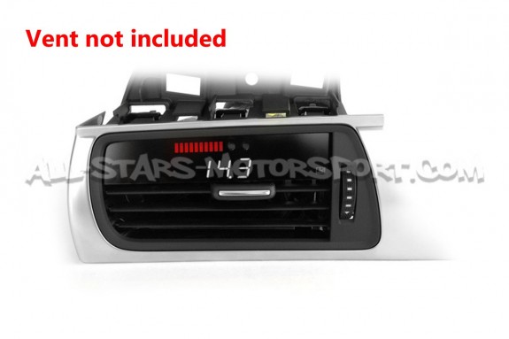 Reloj digital P3 Gauges para rejilla de ventilacion de Audi RS6 / R...