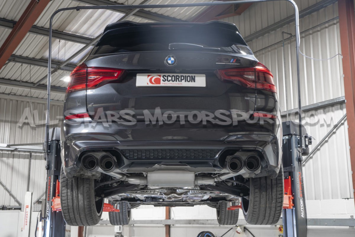 Escape catback Scorpion para BMW X3M F97 / X4M F98 Pre-Facelift