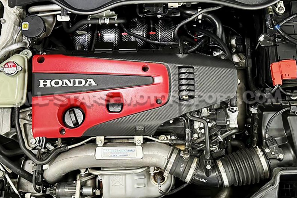 Colector de admision de carbono PracWorks para Honda Civic Type R F...