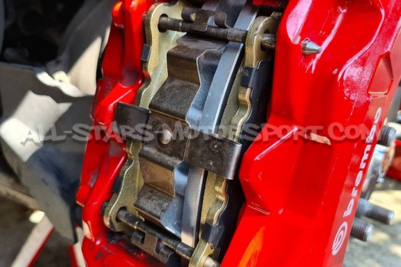Plaquettes de frein avants Dixcel Z Type pour Renault Megane 4 RS