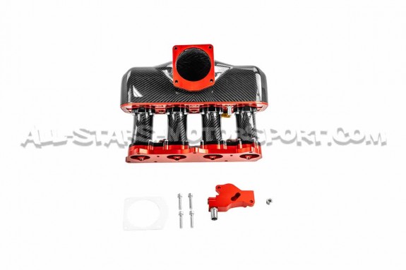 Colector de admision de carbono PracWorks Centerfeed para Civic Typ...