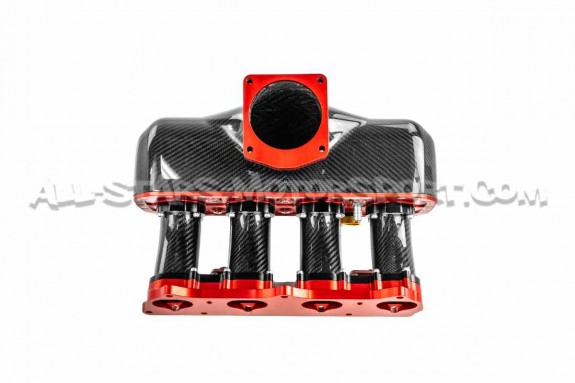 Colector de admision de carbono PracWorks Centerfeed para Civic Typ...