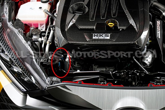 Courroie d'accessoire renforcée HKS Fine Tune pour Toyota Yaris GR ...