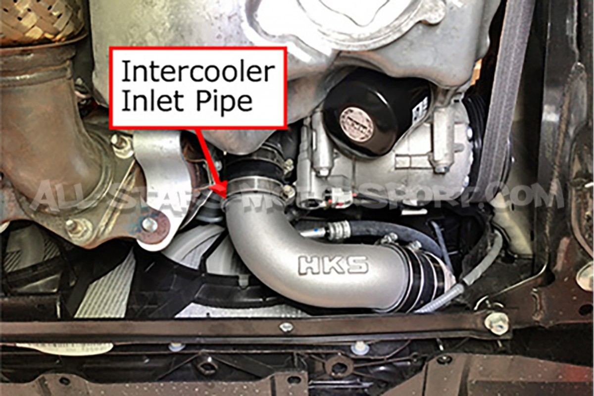 Kit tubos inlet / outlet de intercambiador HKS para Honda Civic Typ...