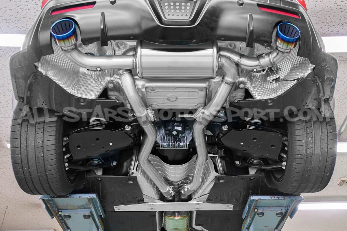 Escape catback HKS Super Turbo Muffler para Toyota Supra 3.0 Mk5 A90