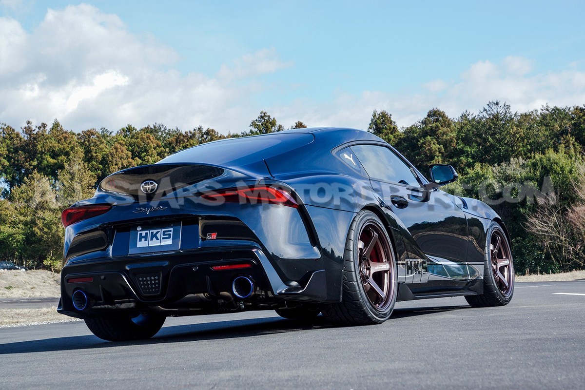 Toyota Supra 3.0 Mk5 A90 HKS Super Turbo Muffler Catback