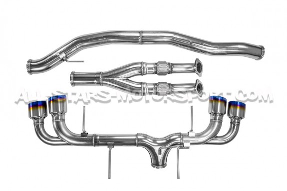 Echappement catback HKS Racing Muffler pour Nissan R35 GTR