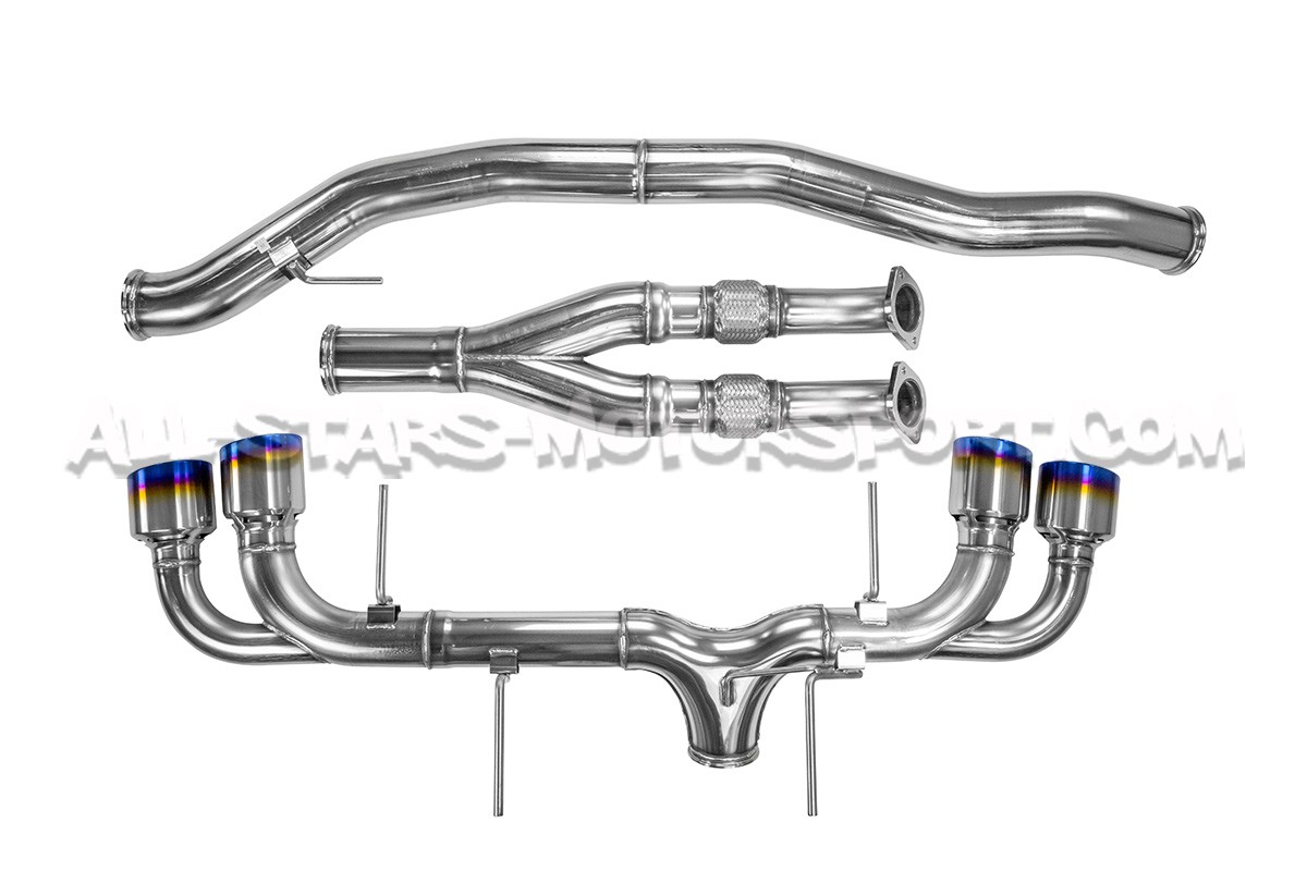 Echappement catback HKS Racing Muffler pour Nissan R35 GTR