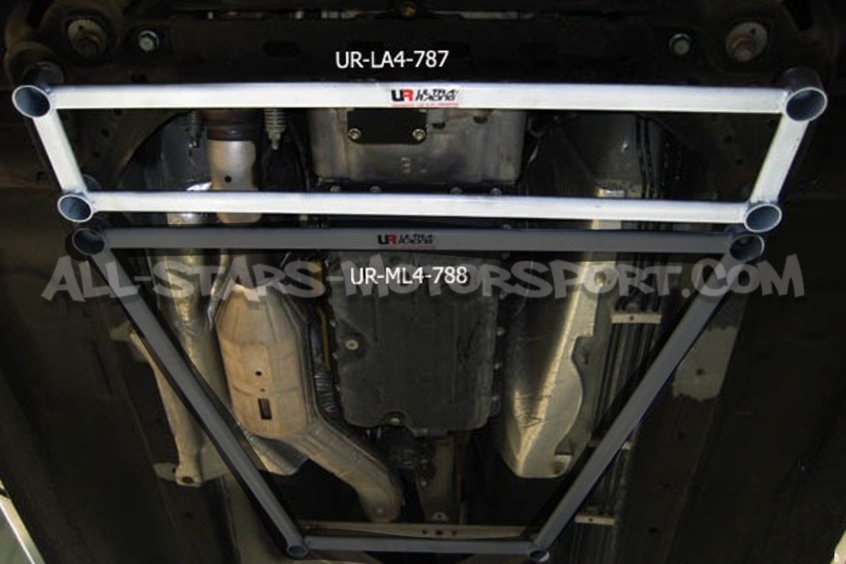 Barra de refuerzo inferior delantera de 4 puntos Ultra Racing para ...