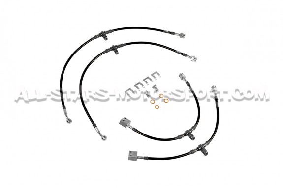 Flexibles de frein aviation Goodridge pour Honda Civic Type R FL5