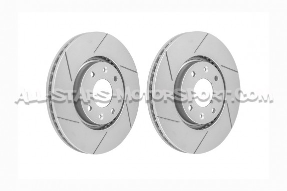 Discos de freno delanteros ranurados Dixcel SD para Citroen DS3 1.6...