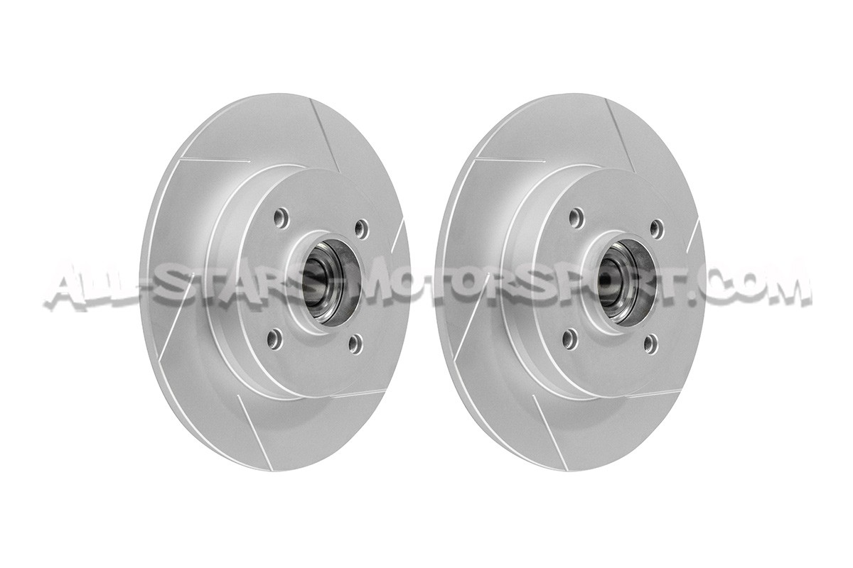 Disques de frein arrières rainurés Dixcel SD pour Peugeot 208 GTI / Citroen DS3 1.6 THP