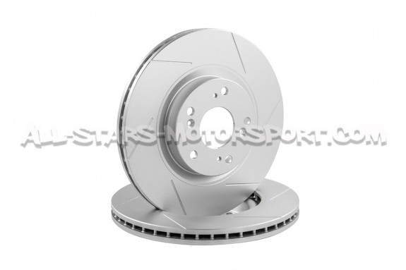 Disques de frein avants rainurés Dixcel SD pour Honda Civic Type R FN2