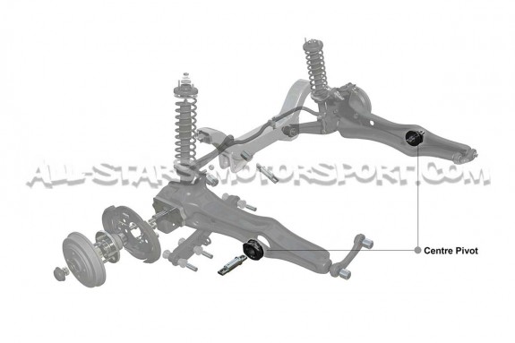 Silentblock pivote de brazo trasero Whiteline para Civic EG6 / EK4 ...