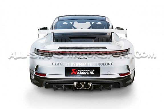 Porsche 992 GT3 / GT3 RS Akrapovic Slip-On Race Titanium Exhaust