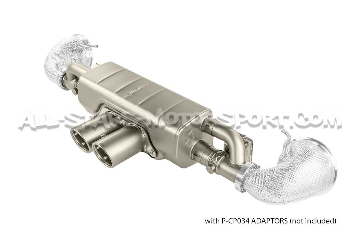 Porsche 992 GT3 / GT3 RS Akrapovic Slip-On Race Titanium Exhaust