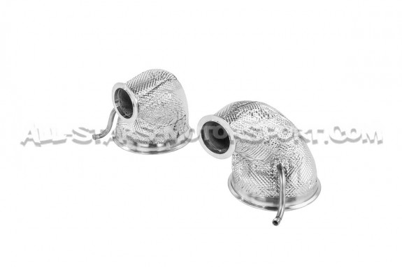Adaptateur Akrapovic pour échappement Slip-On Race Titane de Porsch...