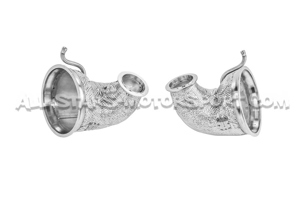 Adaptateur Akrapovic pour échappement Slip-On Race Titane de Porsch...