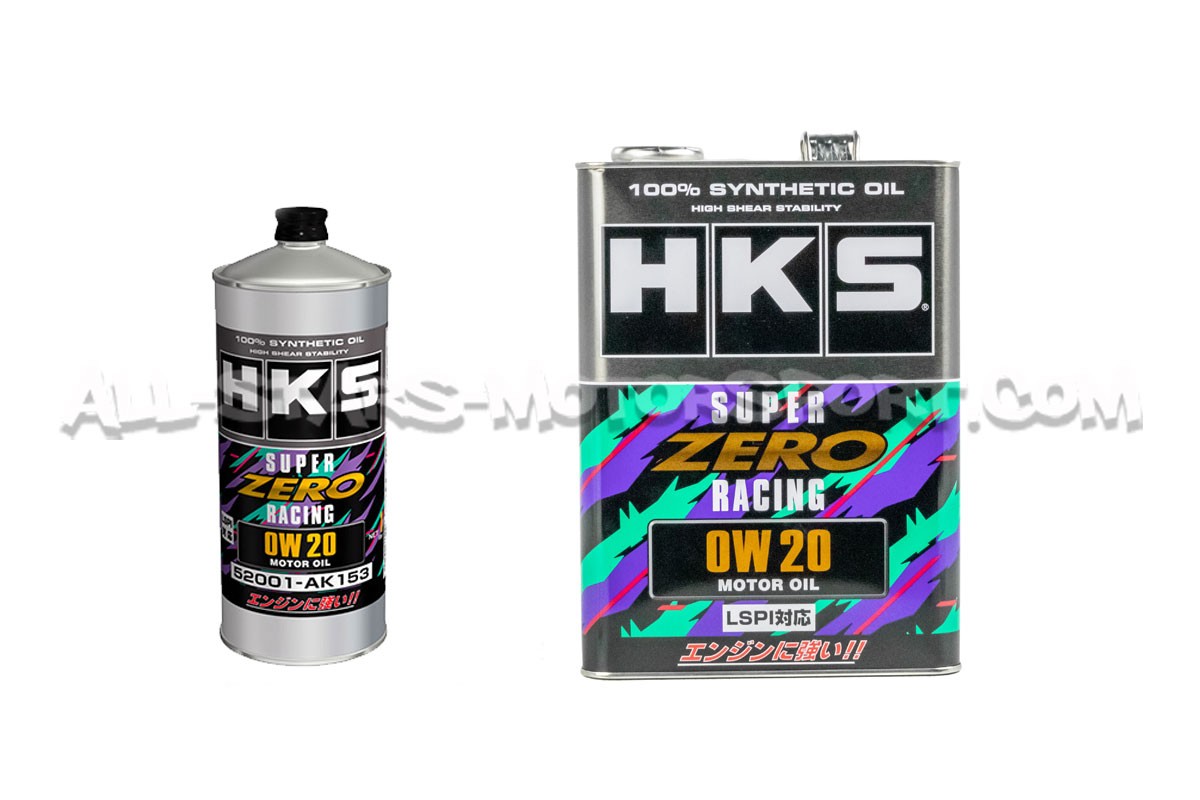 HKS Super Zero Racing 0W20 Engine Oil For Subaru / Toyota
