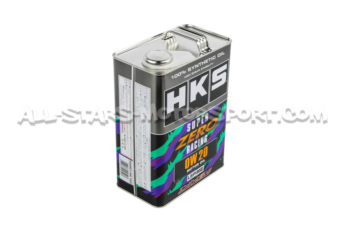 HKS Super Zero Racing 0W20 Engine Oil For Subaru / Toyota