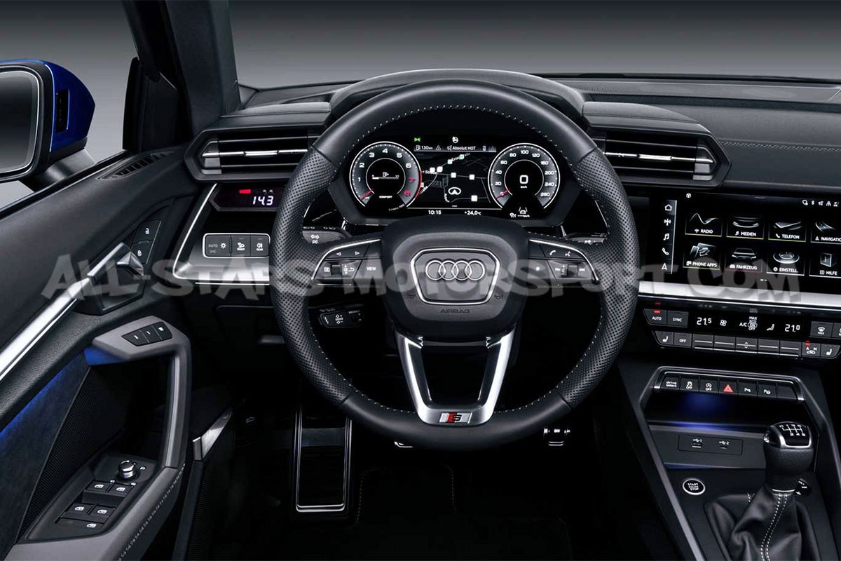 Reloj digital P3 Gauges para rejilla de ventilacion de los Audi S3 ...